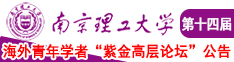 美女插B影院南京理工大学第十四届海外青年学者紫金论坛诚邀海内外英才！